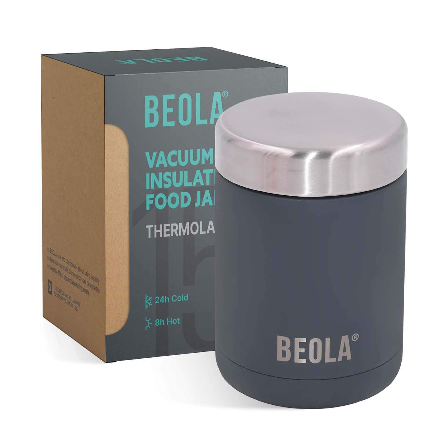 Beola Insalted Food Jar - 450Ml